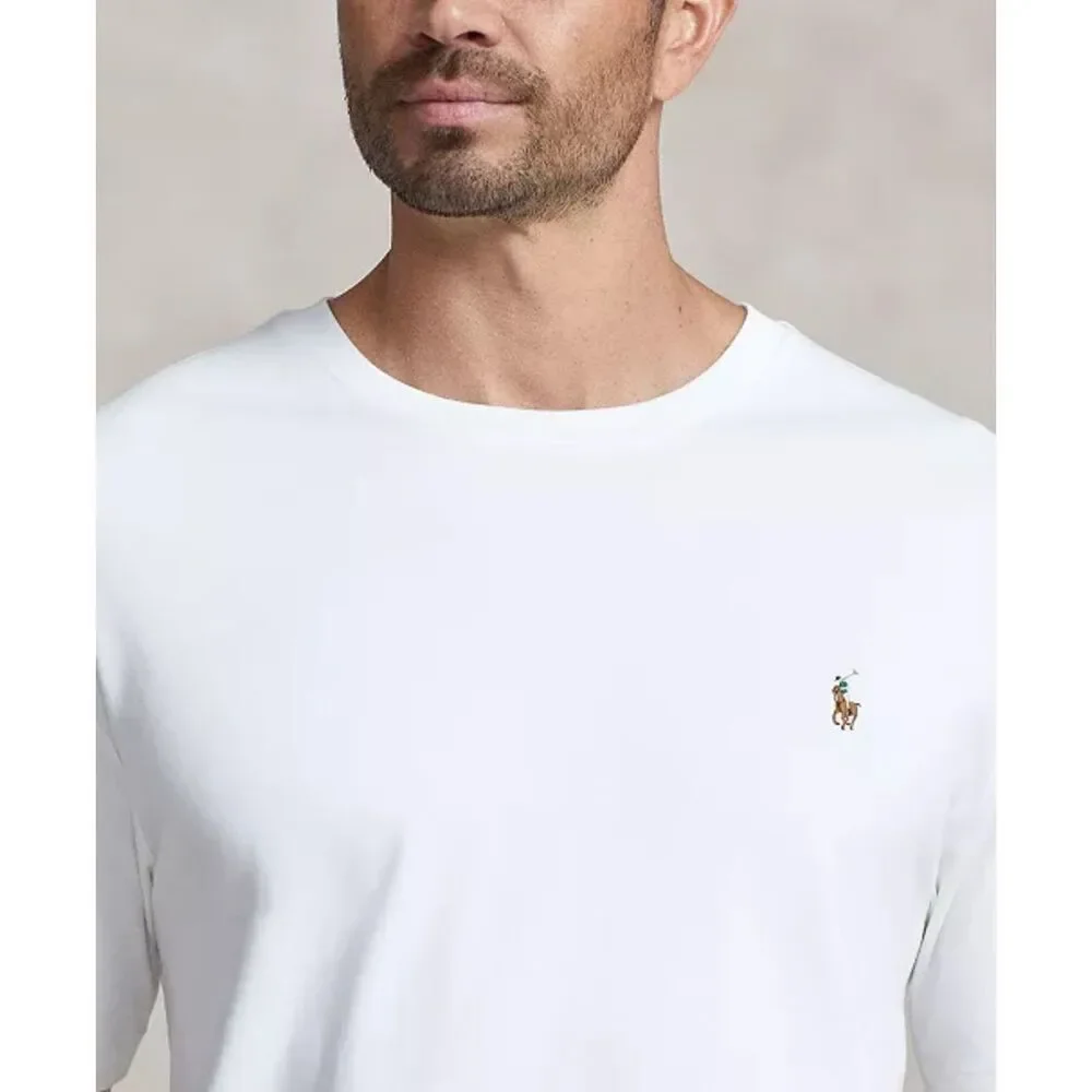 Polo Ralph Lauren NWT Big & Tall Soft Touch T-Shirt White 3X 2 PC BUNDLE